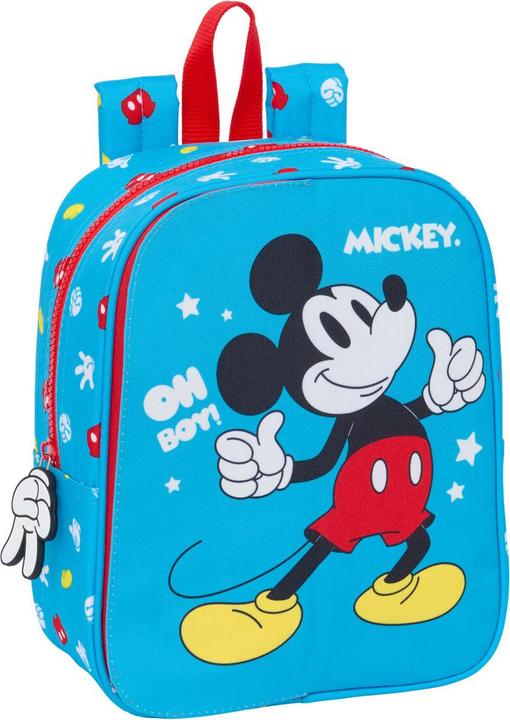 Mickey Mouse Club House Sac à dos pour enfants Mickey Mouse Clubhouse Fantastic Bleu Rouge 22 x 27 x 10 cm