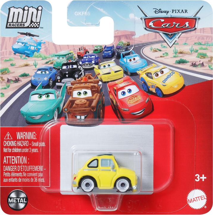 Actual product image Mattel Disney Pixar Cars Mini Racers Luigi