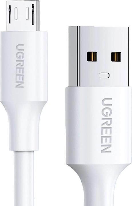 Immagine prodotto Ugreen Cavo micro USB QC 3.0 2.4A 2m (bianco) (2 m)