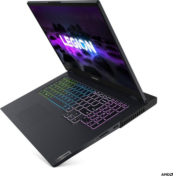 Produktbild Lenovo Legion 5 AMD Ryzen-7 5800H 17.3 RTX3070 Gaming laptop (17.30", AMD Ryzen 7 5800H, 16 GB, 1000 GB, Eng. Int.)