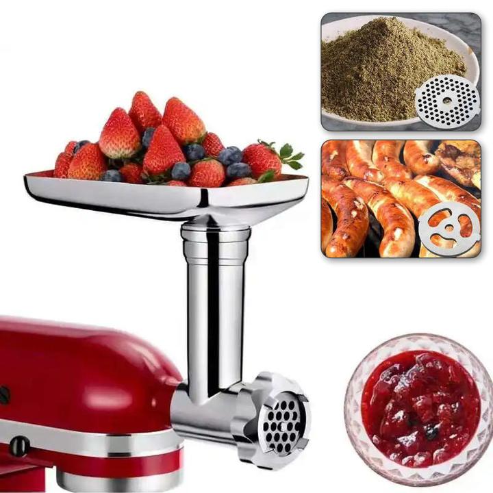 Produktbild Hermex Alternativer Fleischwolf-Aufsatz für KitchenAid Fleischwolfvorsatz