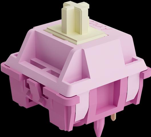 Image du produit Akko V3 Creamy Purple Pro, mechanisch, 5-Pin, taktil MX-Stem, 30g - 45 Stück
