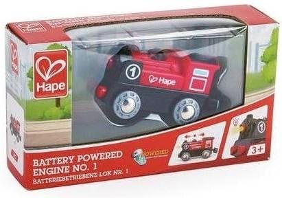Actual product image Hape battery powered locomotive