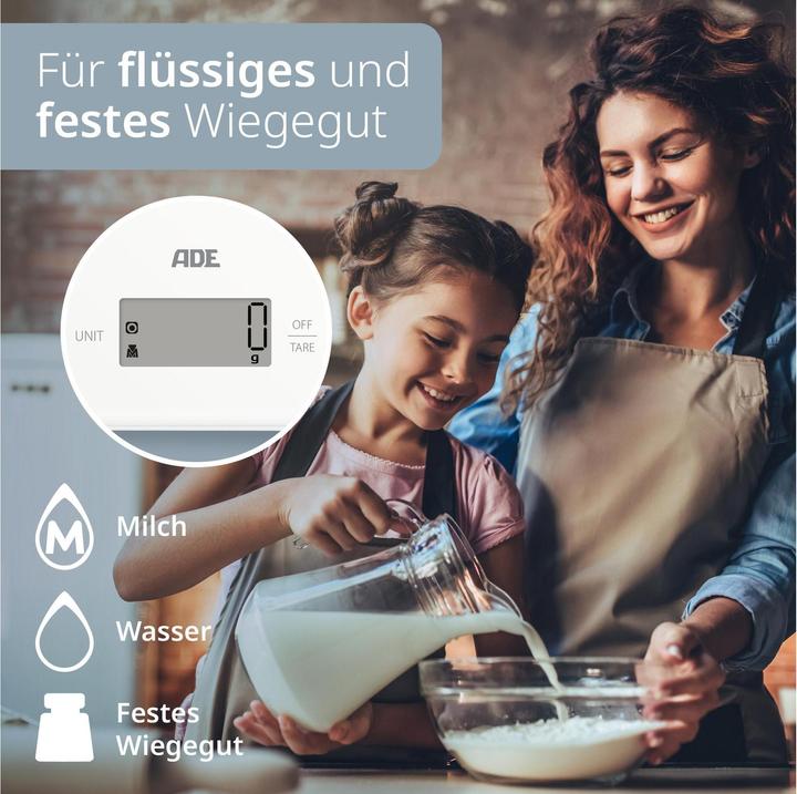 Image du produit ADE Küchenwaage Inka digital Motivdruck Kuh, Bedienungsart