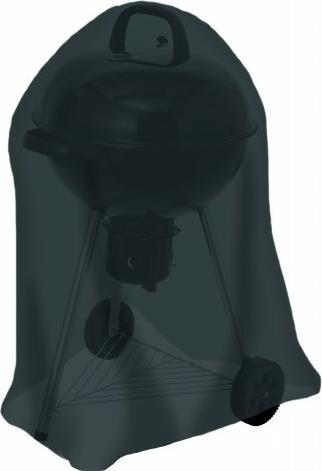 Tepro Protective cover for kettle grill oval small 57x57x85 cm black (Grill)