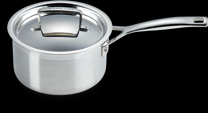 Actual product image Le Creuset 3-PLY 3-PIECE COOKING SET (24 cm, Pan set + pot set, Stainless steel)