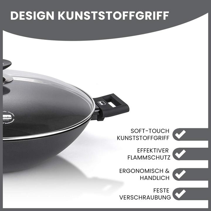 Immagine prodotto Berndes Padella Wok (36 cm, Wok, Alluminio)