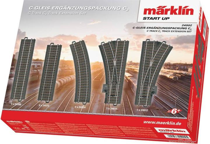 Produktbild Märklin Start up - C-Gleis-Ergänzungspackung C2 (Spur H0)