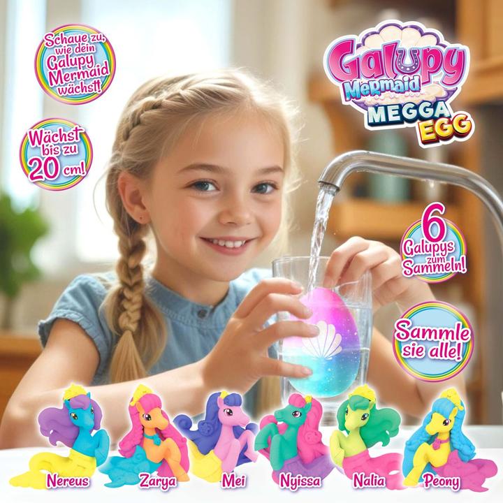 Immagine prodotto Craze Megga Egg Galupy Mermaid