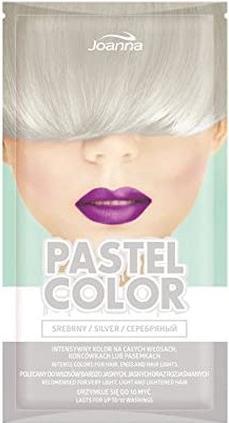 Joanna Pastel Color Coloring Shampoo Silver 35G (Flüssiges Shampoo)