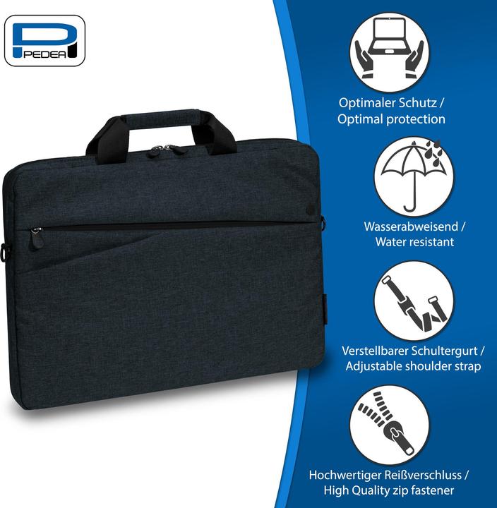 Productafbeelding Pedea Laptoptas 13,3 inch (33,8 cm) FASHION Notebook schoudertas met schouderriem (13.30", Universeel, Lenovo, ASUS, Huawei, Appel)