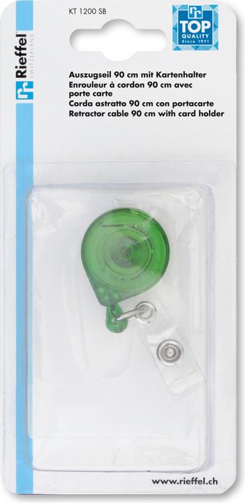 Actual product image Rieffel Card holder with Key Bak KT 1200 SB