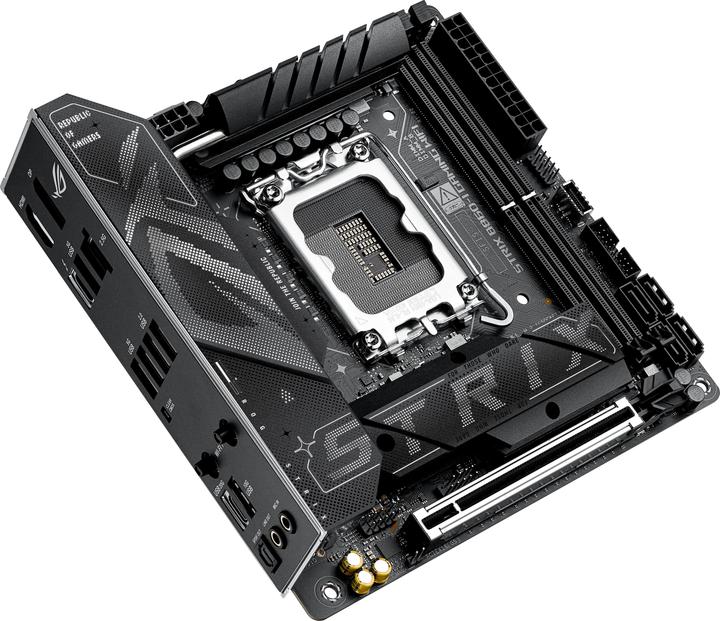 Actual product image ASUS ROG STRIX B860-I GAMING WIFI (LGA 1851, Intel B860, Mini-ITX)