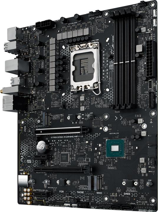 Image du produit ASUS Carte mère MB ROG STRIX B760-A GAMING WIFI (Intel,1700,DDR5,ATX) (LGA 1700, Intel B760, ATX)