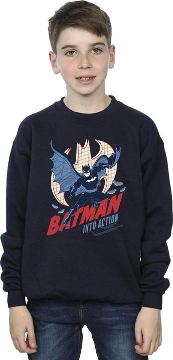 Produktbild Batman Into Action Sweatshirt Jungen (128)