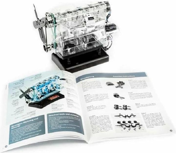 Produktbild Franzis 4-Zylinder-Motor