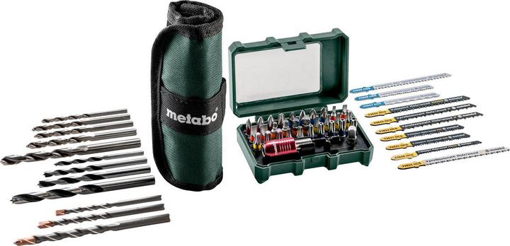 Produktbild Metabo Bits Bohrer Stichsägeblatt Zubehörset 55 teilig