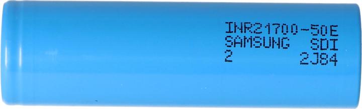 Actual product image Samsung Battery INR21700 50E max. 15A (1 pcs., 21700, 5000 mAh)