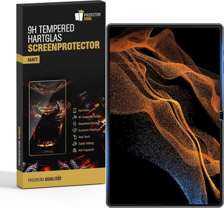 Protectorking 5x tempered 9H Panzerglas matt entspiegelt (5 Stück, Galaxy Tab S9 Ultra)