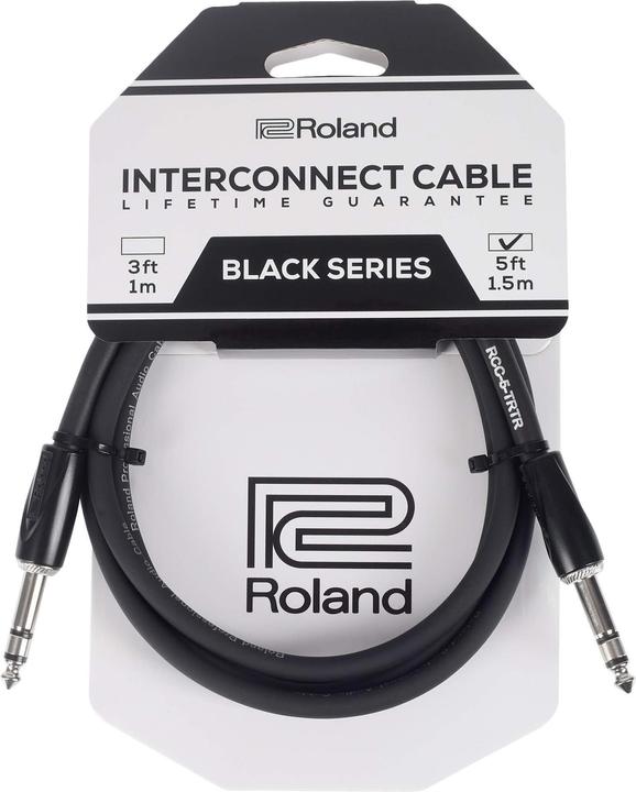 Immagine prodotto Roland Jack da 6,3 mm - Jack da 6,3 mm (1.50 m, Jack 6,3 mm)