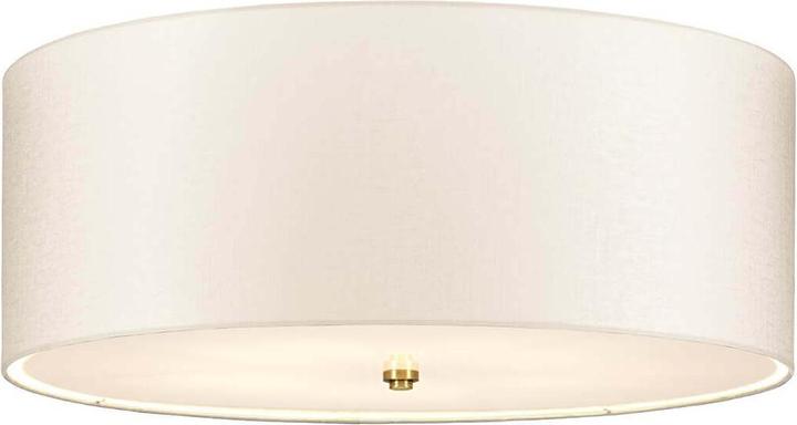 Image du produit Elstead Lighting Fletcher Plafonnier E27 5 branches 27cm Laiton vieilli Ivoire (E27)