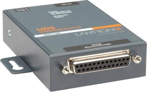 Actual product image Lantronix Device Server UDS1100 One Port Serial (RS232/ RS422/ RS485)