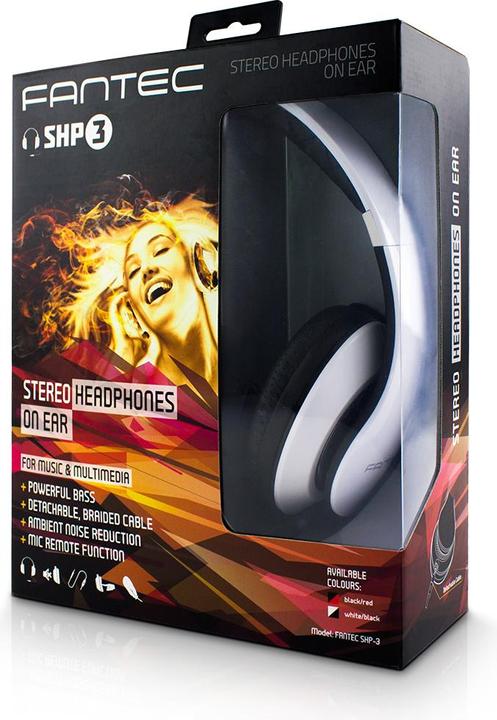 Image du produit Fantec Casque Stéréo Shp-3 à L'Oreille (ANC, Filaire)