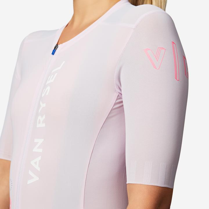 Produktbild Van rysel Unisex Road Cycling Short-Sleeved Jersey Racer 2 - Lilac (S)