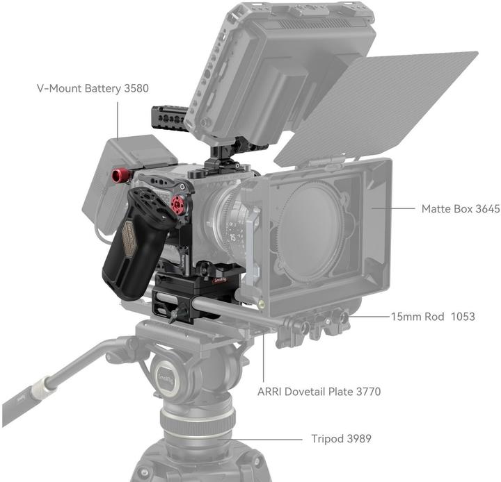 Actual product image SmallRig Cage RED KOMODO Advanced Kit (Various video accessories)