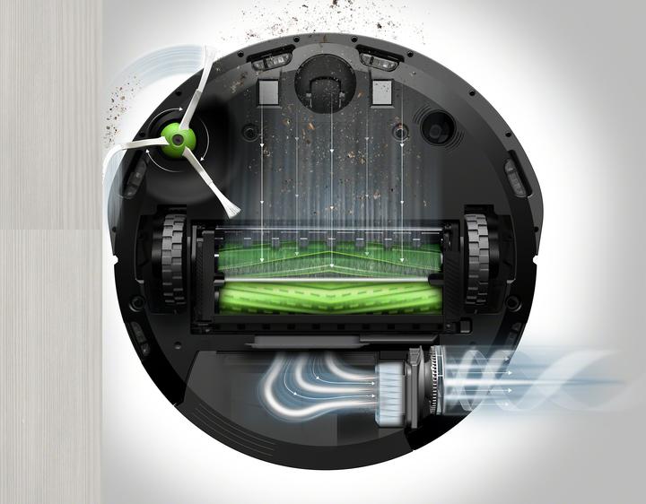 Produktbild iRobot Roomba i7+ Schwarz (Saugroboter)