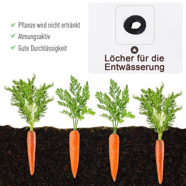 Produktbild Outsunny Mobiler Pflanzenwagen mit Stauraum