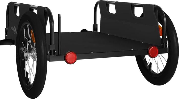 Actual product image VidaXL Fahrradanhänger Oxford-Gewebe und Eisen