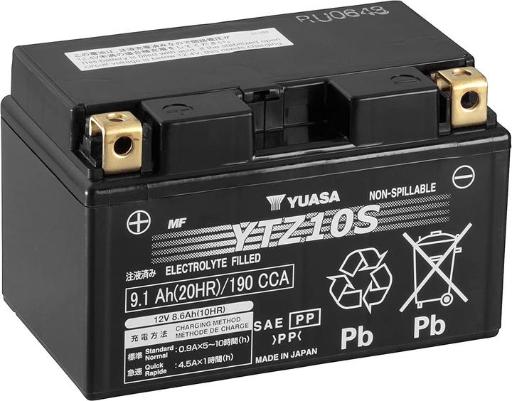 Immagine prodotto Yuasa Batteria YTZ10S per moto (12 V, 9.10 Ah, 0.90 A)