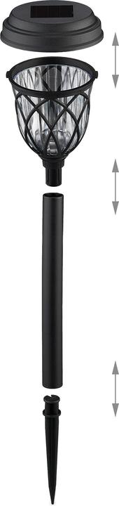 Produktbild Relaxdays Solarlampen Set (IP44)