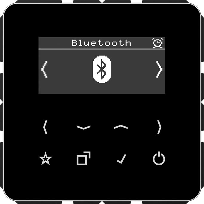 Produktbild JUNG Smart Radio DABCDBTSW DAB+ m. Bluetooth (DAB+, UKW, Bluetooth, WLAN)