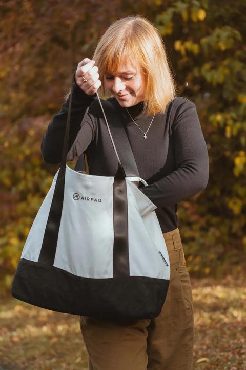 Produktbild Airpaq Shopper (black/white) (24 l)