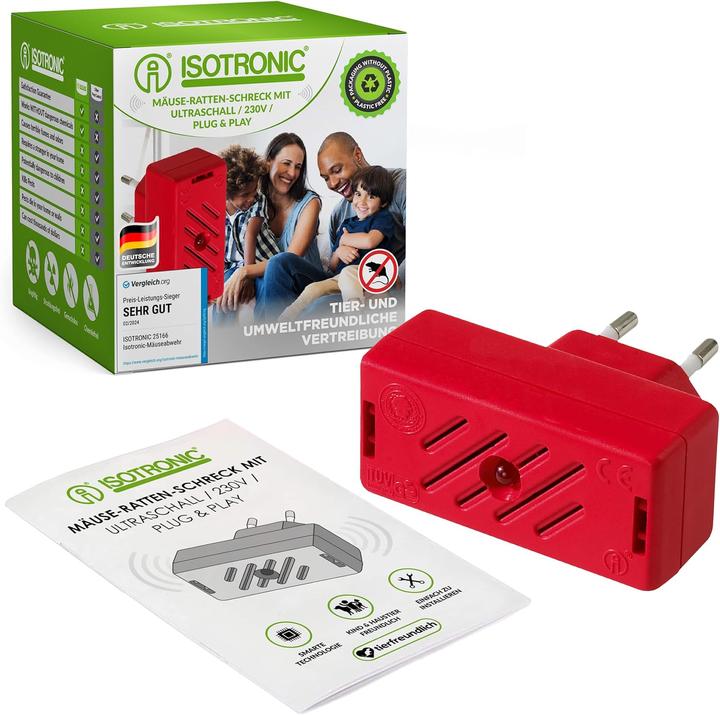 Image du produit Isotronic Dissuasion des souris et des rats