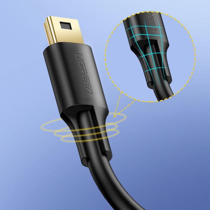 Actual product image Ugreen USB A — mini USB (0.50 m, USB 2.0)