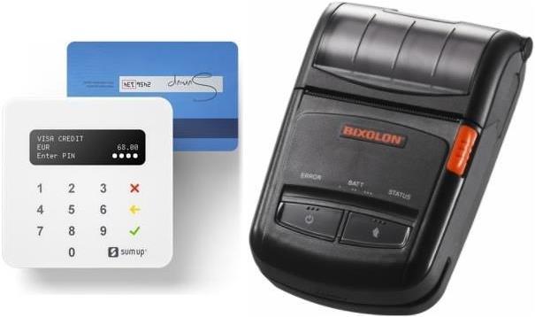 SumUp Air Card Reader + Bondrucker