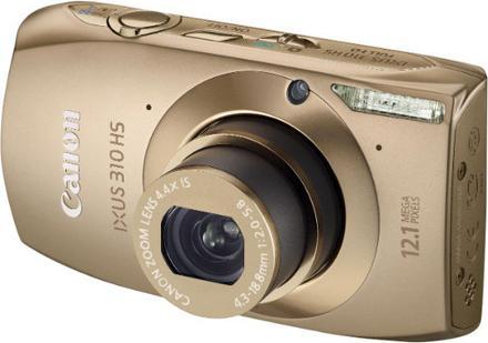 Produktbild Canon IXUS 310 HS, 12MP, 4.4x Zoom, FullHD-Movies, Gold (1/2,3'')