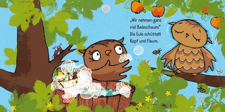 Produktbild Die kleine Eule badet (Deutsch)