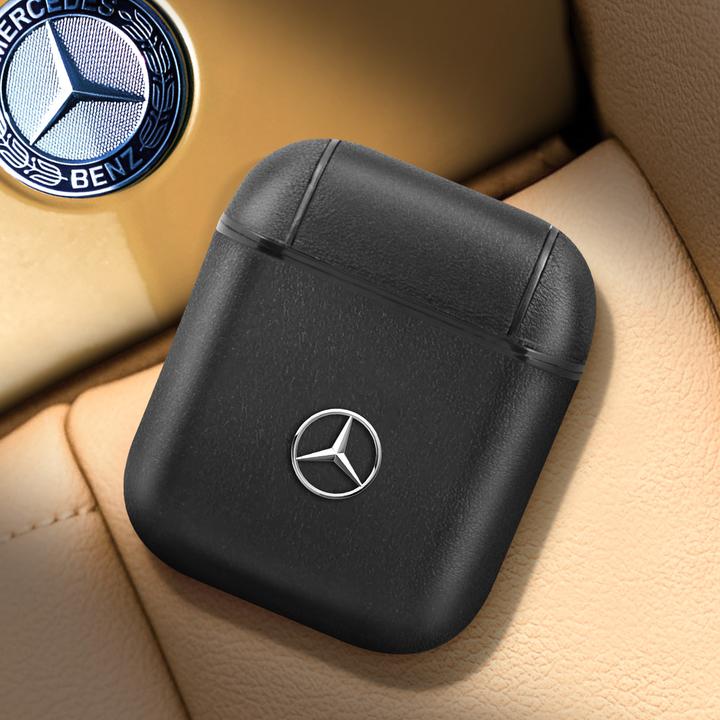 Produktbild Mercedes-Benz MEA2CSLBK AirPods cover czarny/black Electronic Line (Kopfhörer Hülle)