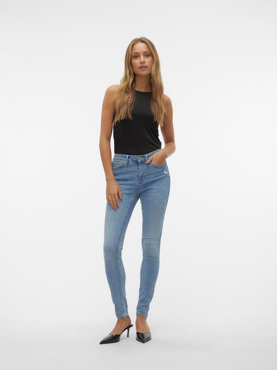 Produktbild Vero Moda VMFLASH Mid Rise Skinny Fit Jeans Skinny Jeans (34)