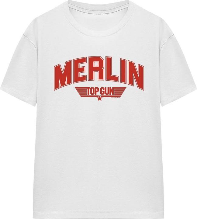 Actual product image Top Gun Unisex Adult Merlin Varsity T-Shirt (S)