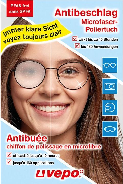 Produktbild Vepo Antibeschlag Microfaser Poliertuch