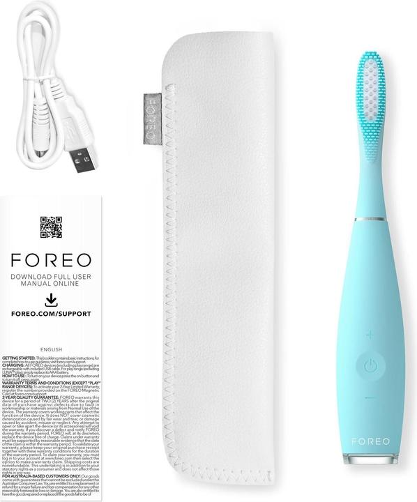 Actual product image Foreo Issa 3 Mint Sonic Toothbrush (Sonic toothbrush)