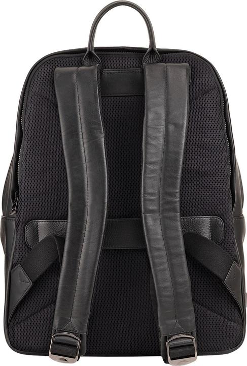 Actual product image Dudubags New York - PC leather backpack 16" (20 l)