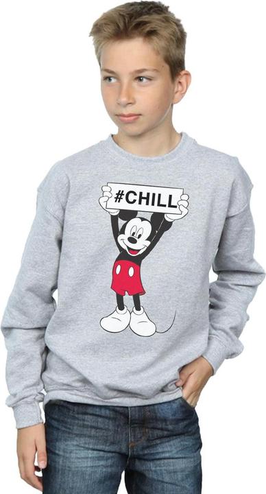 Actual product image Disney Boys Mickey Mouse Chill Sweatshirt (116)