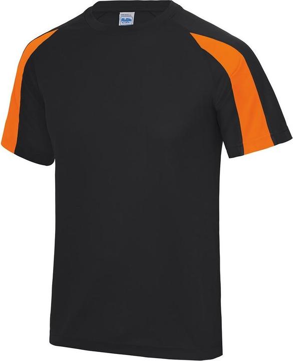 Actual product image Awdis Mens Contrast Moisture Wicking T-Shirt (S)