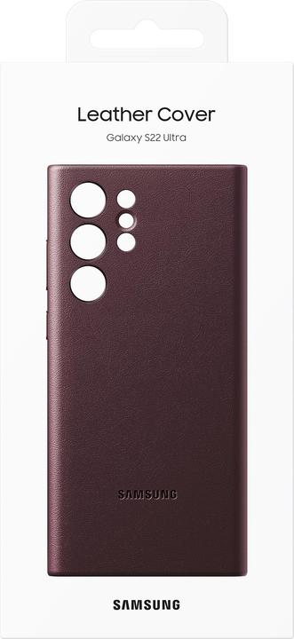 Produktbild Samsung Leather Cover (Samsung Galaxy S22 Ultra)